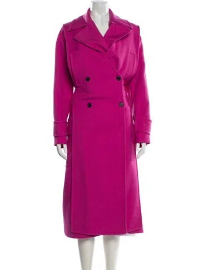 Pre-owned Valentino Trench Coat In Pink