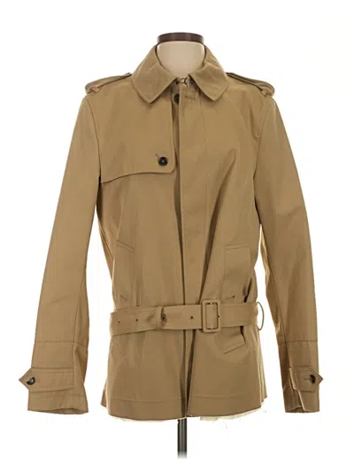 Pre-owned Valentino Trenchcoat In Tan