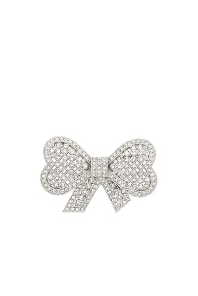 Valentino Garavani Trop Chou Brooch In Metallic