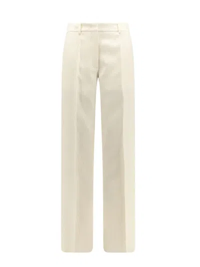 VALENTINO VALENTINO TOILE ICONOGRAPHE WOOL AND SILK BLEND TROUSERS