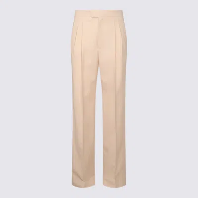 VALENTINO TROUSERS LIGHT AND NATURAL