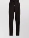 Valentino Trousers With Elastic Waistband And Side Pockets