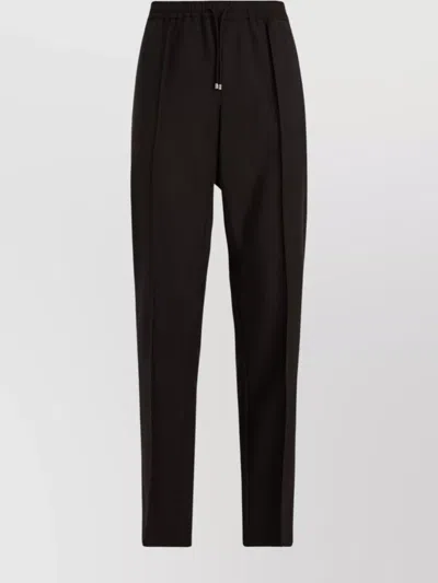 Valentino Trousers With Elastic Waistband And Side Pockets In E05