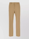 VALENTINO TROUSERS WITH FRONT PLEATS AND BELT LOOPS