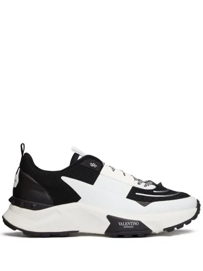 VALENTINO GARAVANI TRUE ACT PANELLED SNEAKERS