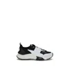 Valentino Garavani True Act Low Top Trainer In Mesh And Rubberised Fabric In Animal Print