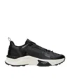 Valentino True Act Printed Canvas Sneakers In Black