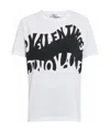 Valentino Trunk Alphabet Printed T-shirt In White