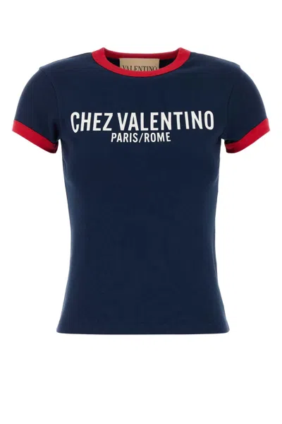 Valentino T-shirt In Blue