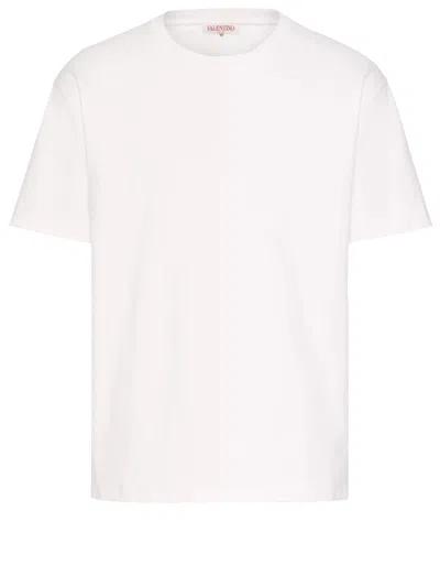 Valentino Tshirt With Stud In White