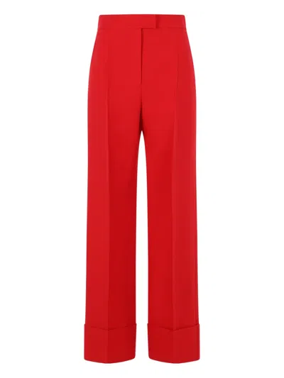VALENTINO TURN-UP HEM TROUSERS