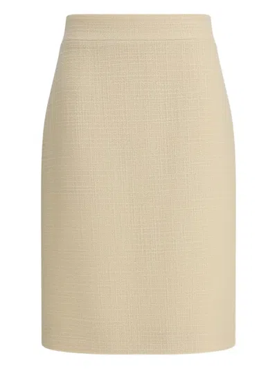 VALENTINO TWEED PENCIL SKIRT
