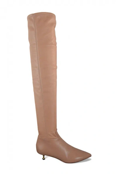 Valentino Garavani Twisted Heel Over-the-knee Boots