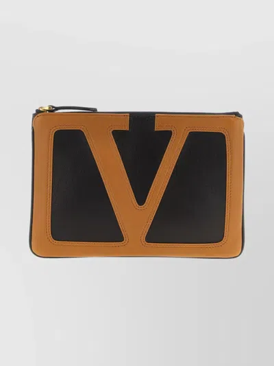 Valentino Garavani Two-tone Rectangular Clutch Bag