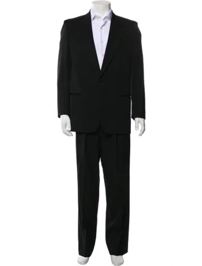 Pre-owned Valentino Two-piece Suit In Black