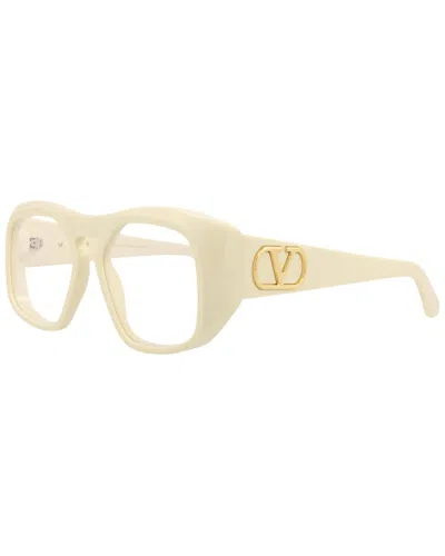 Valentino Garavani Valentino Unisex 55mm Optical Frames In Neutral