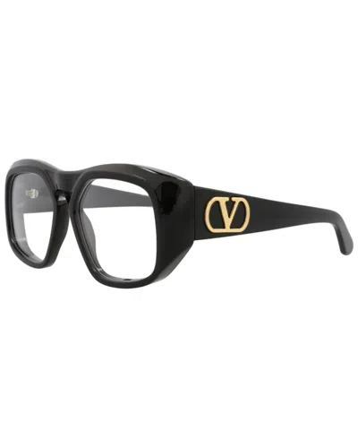 Valentino Garavani Valentino Unisex 55mm Optical Frames In Black