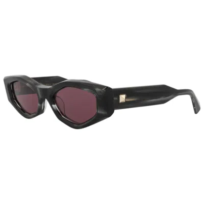Valentino Unisex Sunglasses In Black