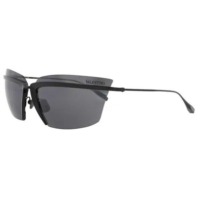 Valentino Unisex Sunglasses In Gray