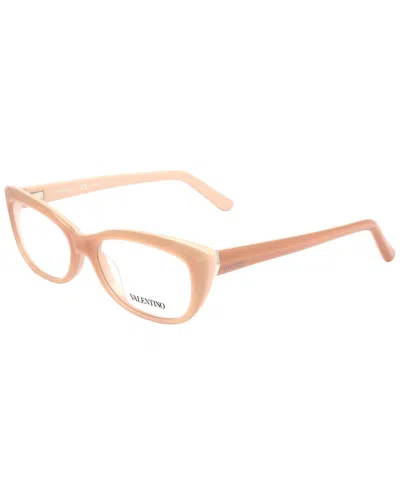 Valentino Garavani Valentino Unisex Vl2661 51mm Optical Frames In Pink