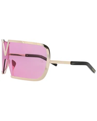 Valentino Unisex Vls-120c146 146mm Sunglasses In Gold