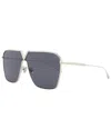 Valentino Unisex Vls-137a134 134mm Sunglasses In Gray