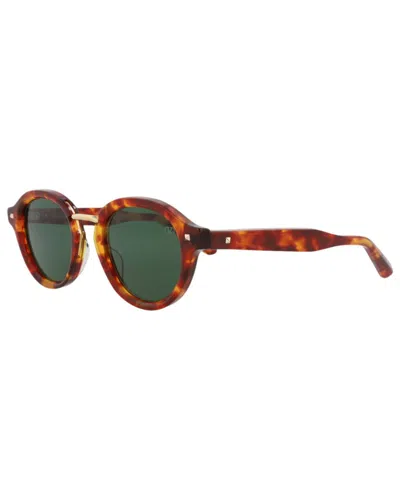 Valentino Unisex Vls-132c 46mm Sunglasses In Pattern