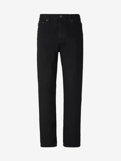 Valentino Untitled Studded Jeans In Black