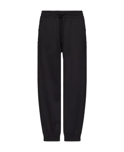 Valentino Untitled Studs Track Pants In Black