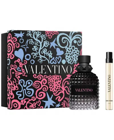 Valentino Uomo Born In Roma 2-pc. Eau De Toilette Gift Set With Travel Spray In Multi