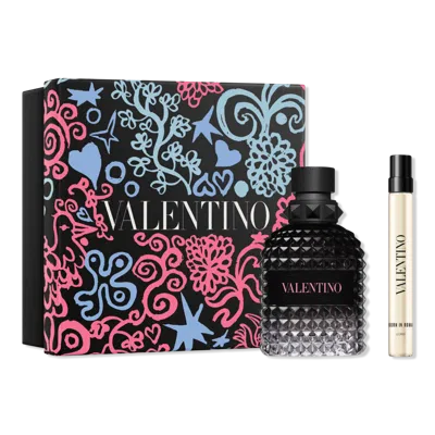 Valentino Uomo Born In Roma Eau De Toilette Gift Set With Travel Spray