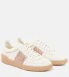 Valentino Upvillage Low-top Leather Sneakers In White