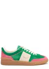 Valentino Upvillage Low Top Sneakers In Green