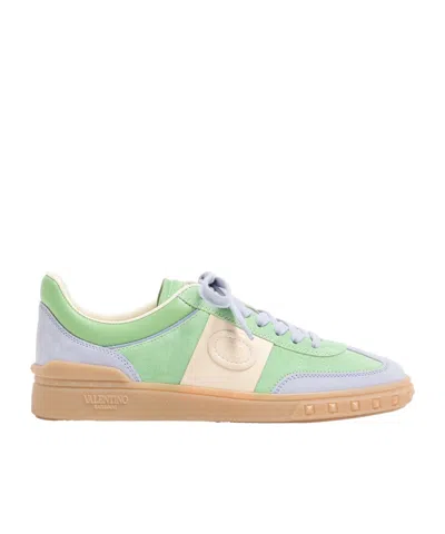 Valentino Garavani Lace-up Low-top Casual Shoes In Multi