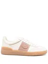 Valentino Upvillage Low-top Leather Sneakers In White