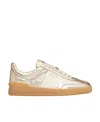Valentino Upvillage Low-top Leather Sneakers In Nude