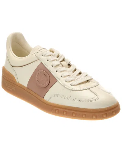 Valentino Garavani Upvillage Leather Sneakers - Women's - Calf Leather/rubber/polyamide/sheepskinleather In Multi