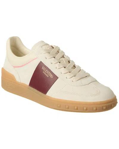 Valentino Garavani Valentino Upvillage Leather Sneaker In White