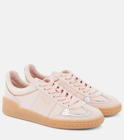 Valentino Garavani Sneakers Upvillage Aus Leder In Pink