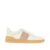 Valentino Upvillage Low-top Leather Sneakers In White