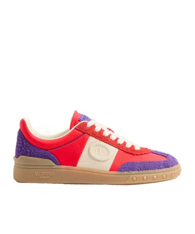 Valentino Garavani Upvillage Low-cut Casual Shoes In Multicolor