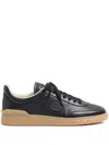 Valentino Garavani Upvillage Low-top Sneaker In Perforated Nappa Leather In Black