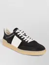 Valentino Upvillage Logo Sneakers Round Toe Rubber In Black