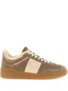 Valentino Suede High-top Sneakers Rubber Sole In Brown