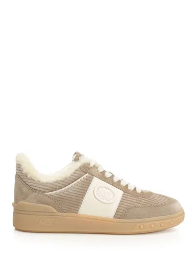 Valentino Garavani Upvillage Sneaker In Brown