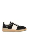 Valentino Upvillage Logo Sneakers Round Toe Rubber In Black