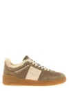 Valentino Upvillage Suede And Corduroy Sneakers