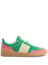 Valentino Upvillage Low Top Sneakers In Green