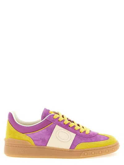 Valentino Garavani Upvillage Vlogo Signature Sneakers In Purple