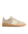 Valentino Upvillage Suede Sneakers In Nude